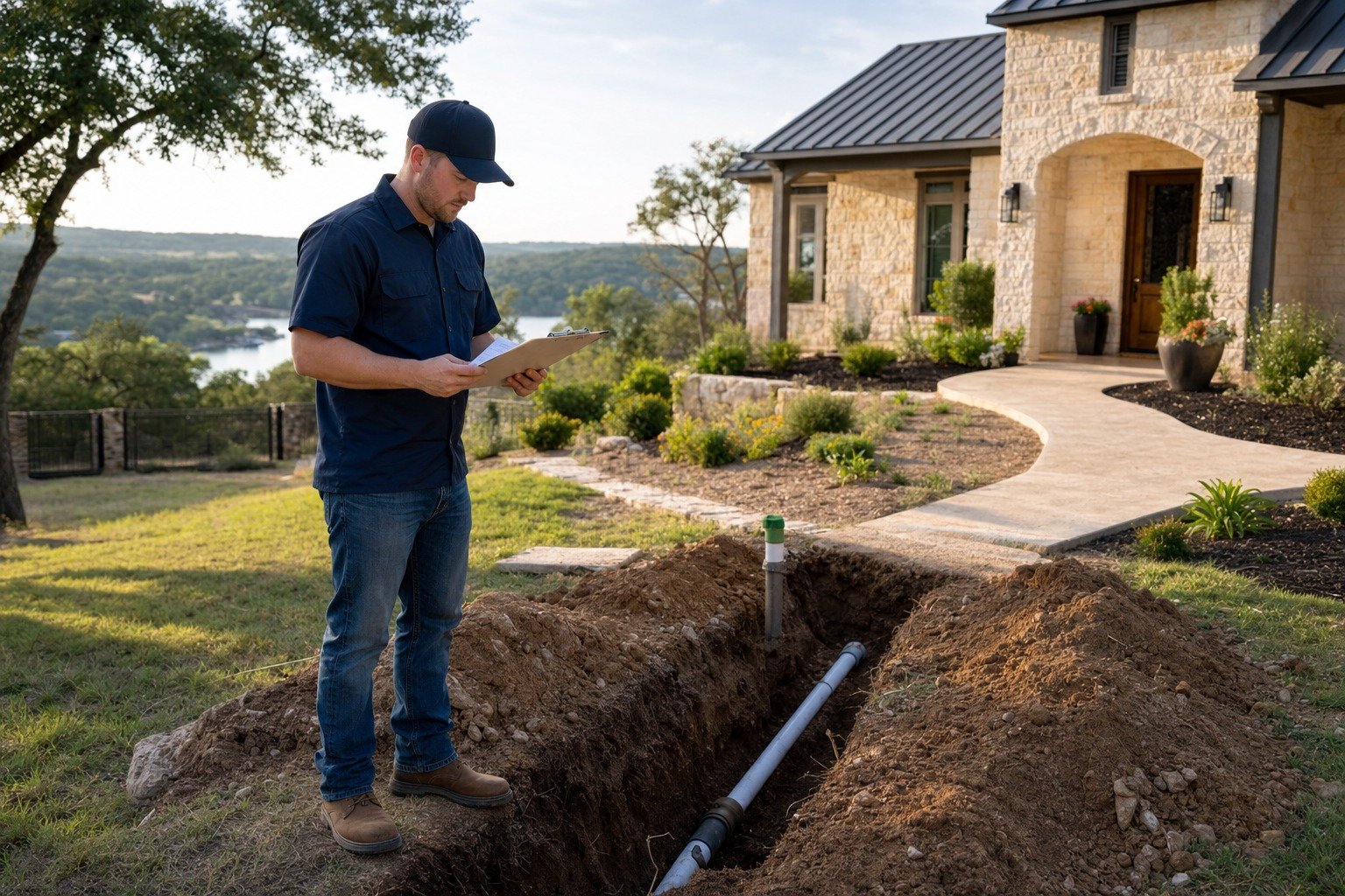Travis County plumbing permit Lago Vista TX in Lago Vista, TX